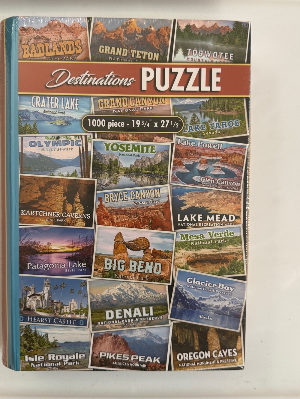 Destinations Puzzle 1000-Piece Jigsaw Puzzle - Multicolor SEALED NEW